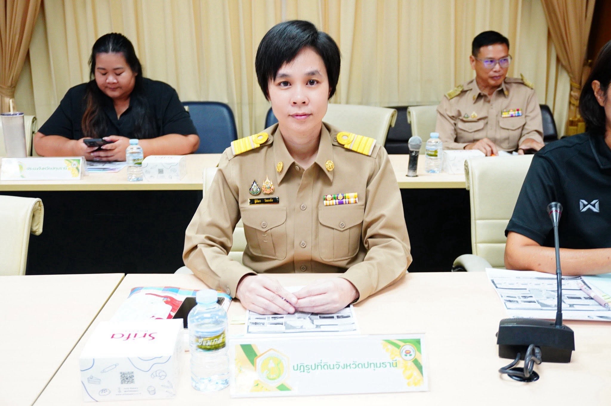title - เข้าร่วมประชุมคณะกรรมการศูนย์ติดตามและแก้ไขปัญหาภัยพิบัติด้านการเกษตร จังหวัดปทุมธานี ครั้งที่1/2569 ณ ห้องประชุมราชสีห์บัวหลวง ชั้น 3 ศาลากลางจังหวัดปทุมธานี